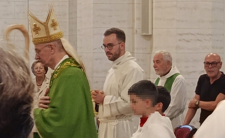 Vocazioni (Sacro Cuore di Gesù-Grottaferrata): il seminarista diocesano Giorgio Focardi è stato istituito accolito