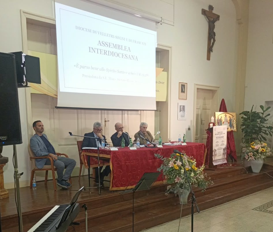 Assemblea interdiocesana (Velletri-Segni e Frascati): Al via le Linee di Orientamento operative dal titolo “È parso bene allo Spirito Santo e a noi”